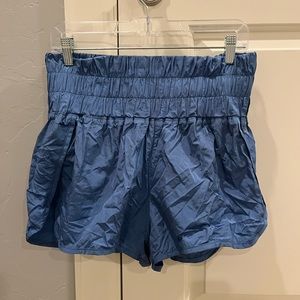 Free People Movement size Large The Way Home Shorts in blue